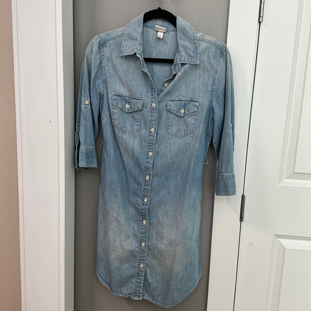Denim dress
